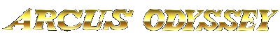 Arcus Spirits logo for Super Famicom
